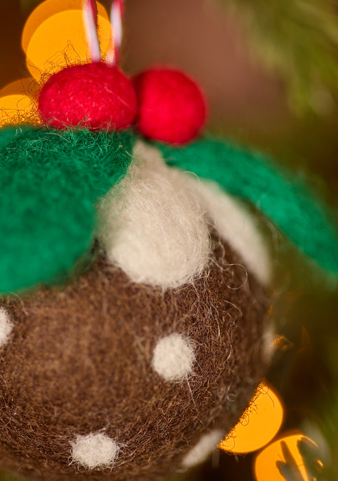 Christmas Pudding Bauble 2