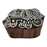 Elephant Design Wooden Carved Printing Block Side View