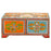 Elephant Painted 2 Drawer Chest