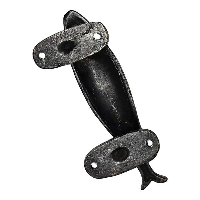 Fish Design Green Patina Brass Handle (M)