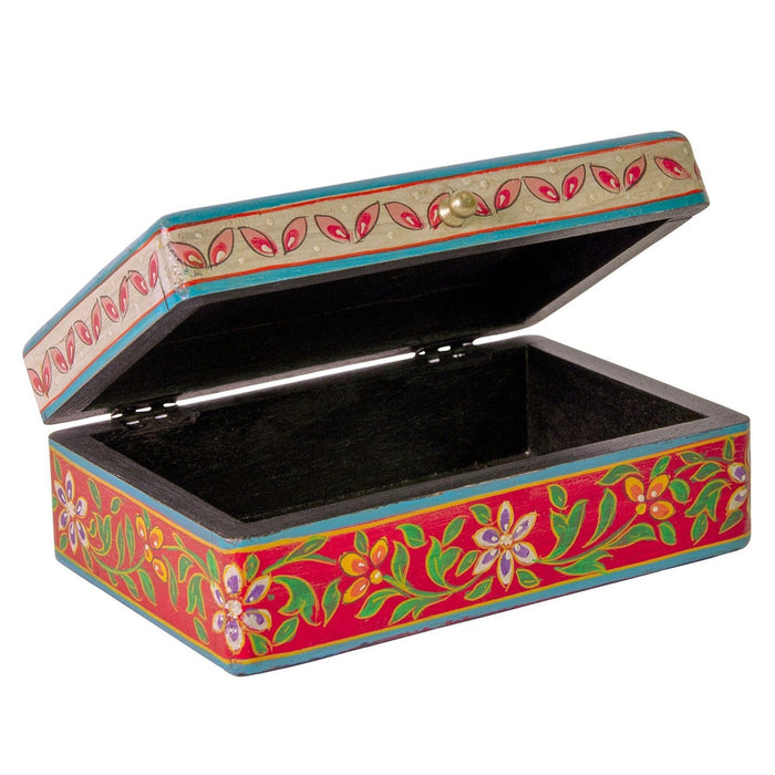 Floral Hand Painted Box