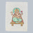 Ganesh notebook front cover on a plain grey backround