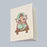 Handmade Ganesh Recycled Paper notebok on a grey background