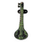 Green Brass Sitar Handle on a white background