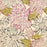 Pattern of stylized flowers and leaves on a textured background