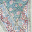 blockprint pomegranite design cotton tablecloth