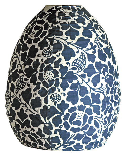 Indigo & Teal Beehive Pendant Lampshades: Prada Indigo