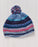 Hand Kknitted and fleece lined Lamjura Pompom Beanie Hat