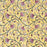Close up detail of the Marigold Jaal Block Printed Cotton Tablecloth