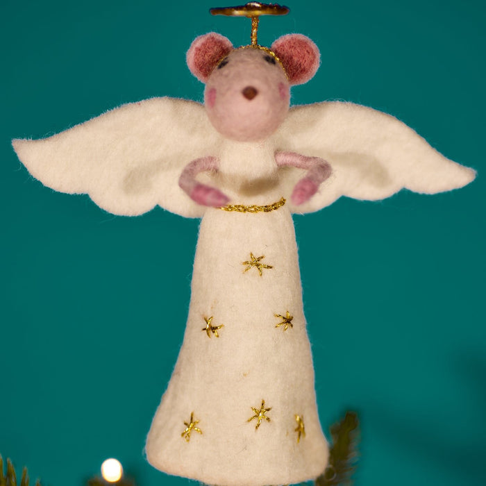 Mouse Angel Tree Topper