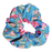 Ottaline Block Print Cotton Hair Scrunchie