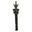 Green Namaste Figure Brass Handle