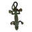 Green Gecko Brass Handle