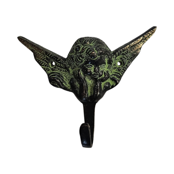 Green Angel Brass Hook