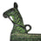 Green Donkey Brass Triple Hook