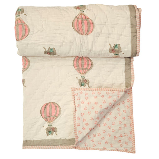 Hot Air Baloons Baby Quilt