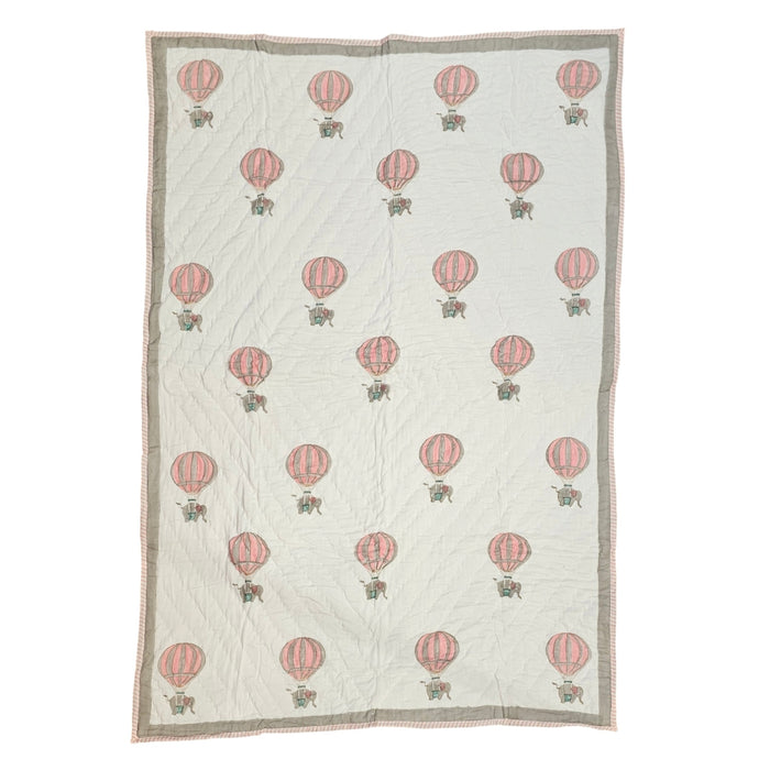 Hot Air Baloons Baby Quilt