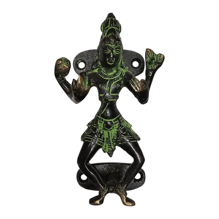 Dancer Green Brass Handle