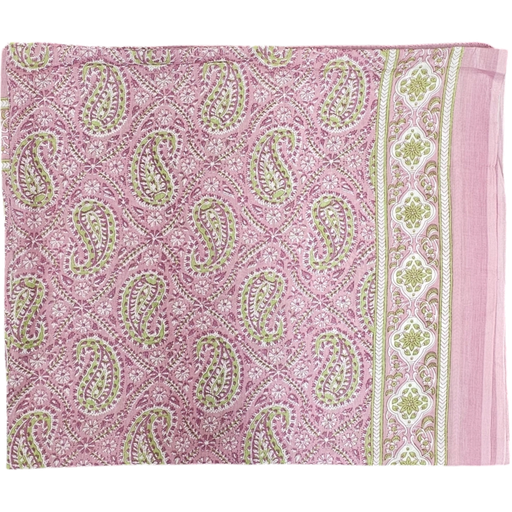 Block Print Cotton Sarong Café Palim