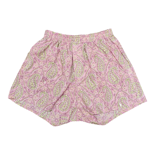 Block Print Cotton Boxer Shorts Cafe Palim