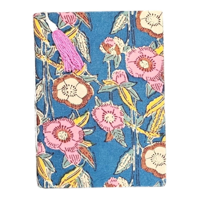 Handmade Recycled Paper Notebook - Sea Meadow