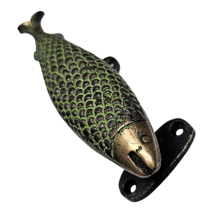 Green Fish Brass Handle (M)