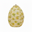 Beehive Pendant Lampshade | White Ribbon Floral