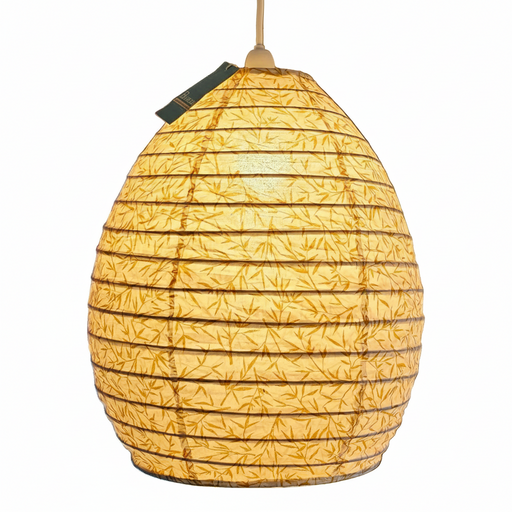 Beehive Pendant Lampshade | Yellow Willow