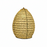 Beehive Pendant Lampshade | Blue-Green Willow