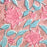 Hand Block Printed Cotton Tablecloth | Pink Lily | Six Seater