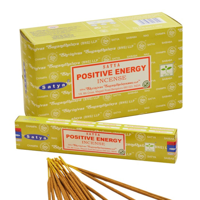 Positive Energy Satya Nag Champa Incense Sticks 15g