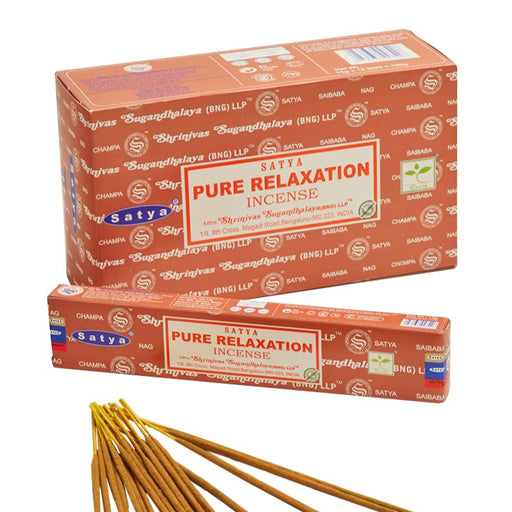 Pure Relaxation Satya Nag Champa Incense Sticks 15g