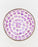 Purple Shell Hearts Coconut Bowl