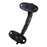 Image of the reverse side of a Sea Horse Design Green Patina Brass Handle on a white background