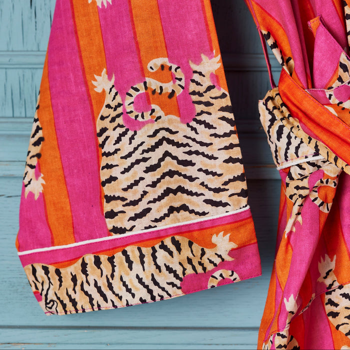 Tiger Stripe Dressing Gown