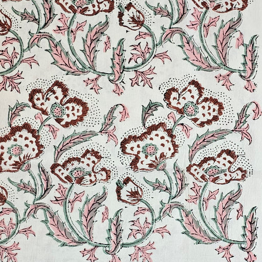 Block Print Tablecloth 110 x 110 cm