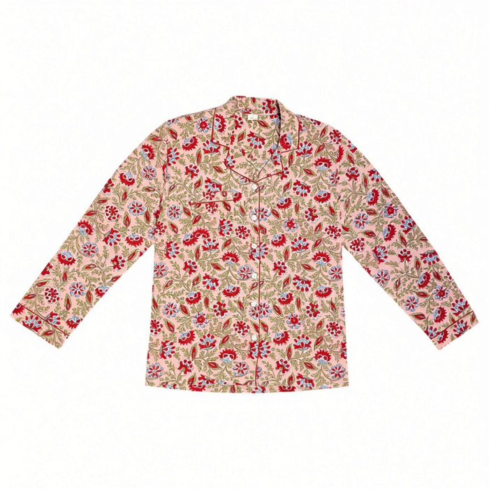 Beatrice Long Sleeve Cotton Pyjama Set