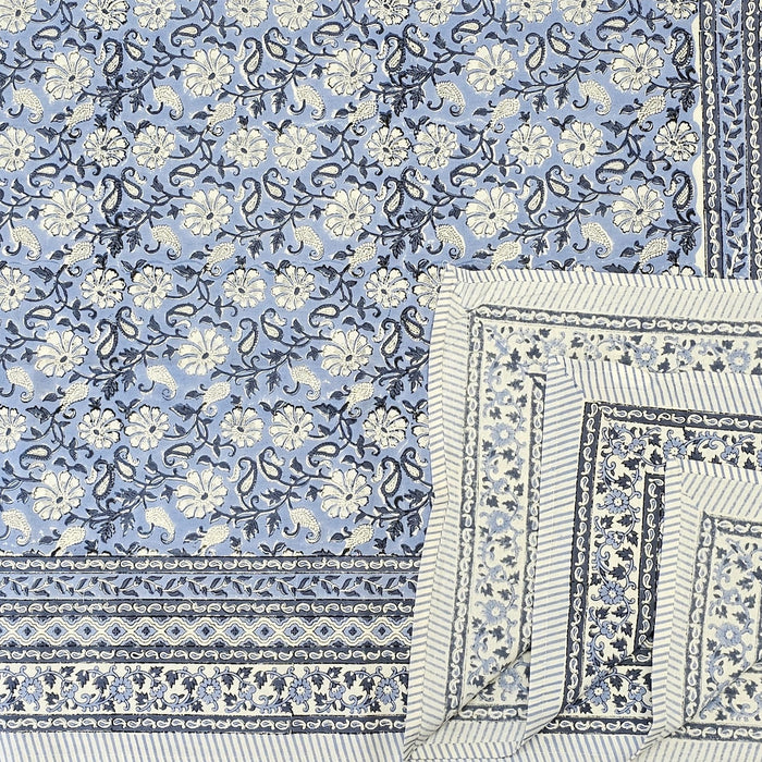 Block Print Tablecloth 150 x 220 cm