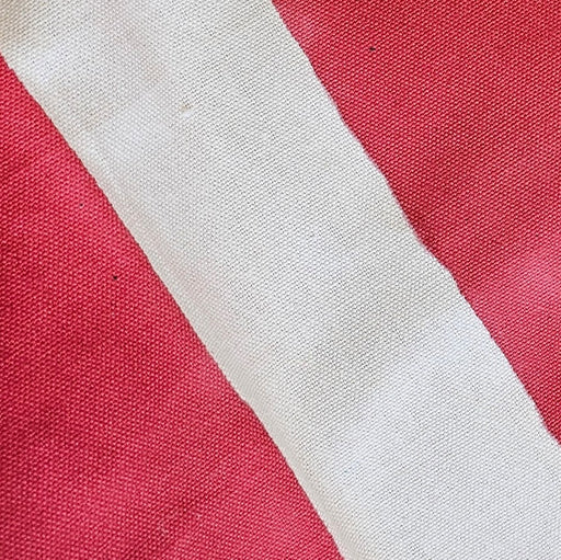 carmine stripes close up picture of textile
