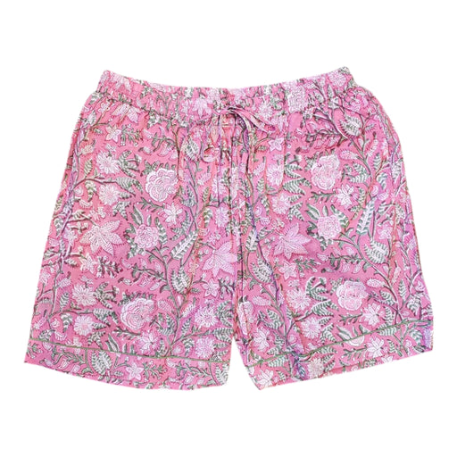 Arabella Block-Printed Cotton Short Pyjama Set