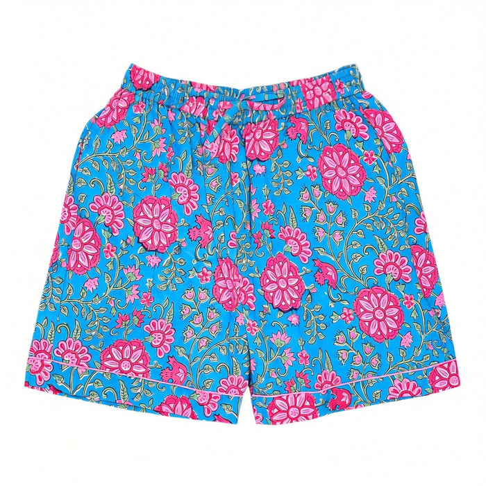 Ottoline Block-Printed Cotton Short Pyjama Set