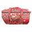 Block Print Travel Bag - Red