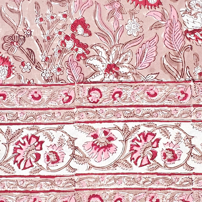 Block Print Tablecloth 150 x 220 cm