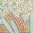 Yellow and Green Block Print Tablecloth 130 x 180 cm