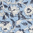 Block Print Tablecloth 110 x 110 cm