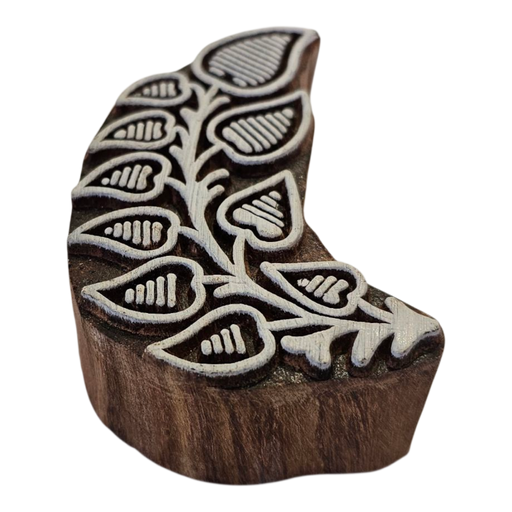 Branch Design Wooden Carved Printing Block