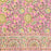 Hand Block Printed Cotton Tablecloth | Bubblegum Garden | 6-Seater