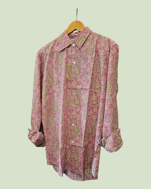 Block Print Shirt - Café Palim