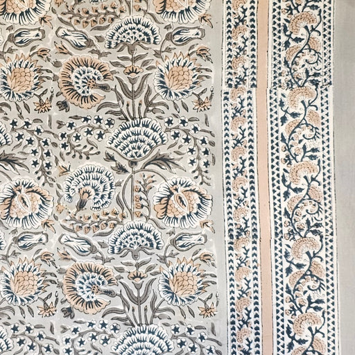 Block Print Cotton Tablecloth