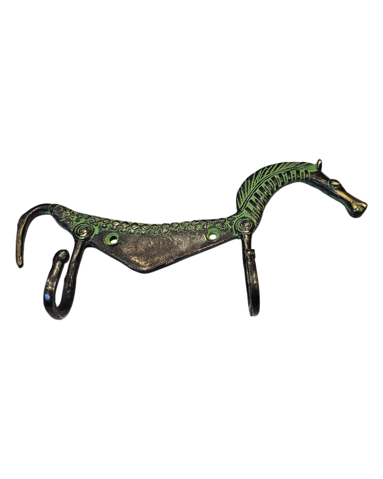 Green Horse Double Hook